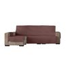 Funda Chaiselongue Acolchada Con Hilo Reversible 290 Brazo Izquierdo Eden Marron Estoralis