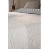 Colcha Jacquard De Primavera Estoralis Para Cama De 135 Cms. Belo Beige