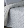 Colcha Jacquard De Primavera Estoralis Para Cama De 135 Cms. Belo Gris