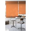 Estor Enrollable Sin Taladrar Easy Fix Translucido Aral,  55 X 180 Cm. Naranja