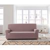 Funda De Sofa Elástica Adaptable Beta, 3 Plazas - 180 - 200 Cm.  Rosa Estoralis