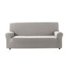 Funda De Sofa Elástica Adaptable Beta, 4 Plazas - 210 - 240 Cm.  Plata Estoralis