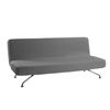 Funda De Sofa Clic Clac Elástica Adaptable Beta, Clic-clac 3 Plazas - 180 - 200 Cm.  Gris Perla Estoralis