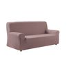 Funda De Sofa Bielastica Adaptable Z51, 3 Plazas - 180 - 200 Cm.  Rosa Estoralis