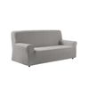 Funda De Sofa Bielastica Adaptable Z51, 2 Plazas - 140 - 170 Cm.  Plata Estoralis