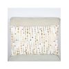 Cojin 53*33 Beige Tira De Espejos Dorada Con Relleno 380 Gr Yvette