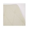 Silla 46*88*54 Beige Rombos Grandes Capitone Tela