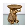 Elefante Con Plato 21cm Dorado Haley