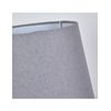 Lámpara De Mesa 22.5*40 Plateado Ceramica Concha Tulipa Gris Sully