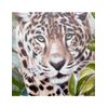 Juego De 2 Cuadros 70*100*3  Leopardo Hojas Color Gobi