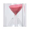 Reloj De Arena De Cristal Arena Fucsia Sandy