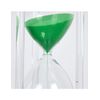 Reloj De Arena De Cristal Arena Verde Sandy