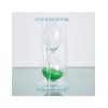 Reloj De Arena De Cristal Arena Verde Sandy