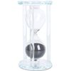 Reloj De Arena De Cristal Arena Negra Sandy