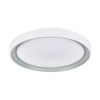 Plafón Kigali Bel Air 72w Luz Led 6480 Lm Con Mando Regulador Blanco/plata Ø50x7 Cm