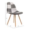 Silla Eiffel Patchwork