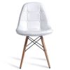 Silla Estocolmo Capitoné White 53.5x49.5x80 Italian Design