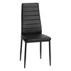 Silla Pisa Black 47x40x98 Italian Design