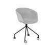 Silla Cute Wheels Blanca 81x56x56 Italian Design