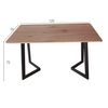 Mesa Wooden 75x120x70 Italian Design