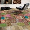 Vilber Kilim Patch. Alfombra Vinilo Sharif.2804 Du-01 155x230x0,22 Cm