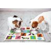 Vilber  Mascotas, Mantel-tapete Comedero/bebedero - Pets Color 01 (45,6 X 30,5 X 0,2 Cm)