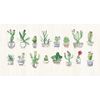 Vilber Cactus. Alfombra Vinilo Santafe.2381 Du-02 40x78x0,22 Cm