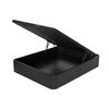 Canapé Abatible Tapizado Flex Living Polipiel Negro 90x190