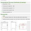 Estufa De Leña Joima Modelo Teyde Con Patas 10 Kw