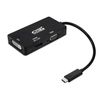 Adaptador Usb C A Vga/hdmi/dvi Nanocable 10.16.4301-bk (10 Cm) Negro