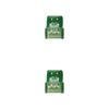 Cable De Red Rj45 Utp Nanocable 10.20.1800-l25-gr Cat.6a/ Lszh/ 25cm/ Verde