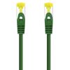 Cable De Red Rj45 Sftp Nanocable 10.20.1900-l25-gr Cat.6a/ Lszh/ 25cm/ Verde