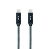 Cable Usb 3.2 Gen2x2 100w 4k-60hz Usb-c Mm 1 M Nanocable 10.01.4301-comb