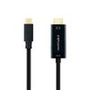 Cable Conversor Usb-cm A Hdmim 4k-30hz 3 M Nanocable 10.15.5133