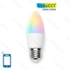 Bombilla Led C37 E27 5w Wifi Rgb+cct