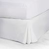 10xdiez Cubre Canapé Dim Blanco Nieve  - Cubre Somier Para Cama ( 1 - 140cm ) | (140cm - Blanco Nieve)