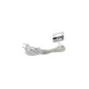 Cable Plano Con Interruptor De Paso Transparente 1.5 Metros