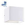 Aplique Pared Cube Aluminio Garsaco Import 3w 3000k Blanco Mate