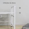 Holmios Soporte Para Microondas Extensible Multiusos Hasta 20kg Color Blanco