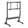 Holmios Soporte Tv De Pie Con Ruedas 37-90 Pulgadas | Bandeja | Compatibilidad Universal | Negro | Máx. 50 Kg | Vesa Máx 800x200