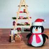 Pingüino Plegable Led 60cm 8 Funciones Luz Fría