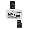 Adaptador Dual Micro Sd Sdhc A Memory Stick Pro Duo Psp Microsd Hasta 32 Gb Ociodual