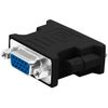 Ociodual Adaptador Convertidor De Dvi-i Macho 24+5 Pines (dual-link) A Vga Hembra Para Ordenador