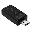 Ociodual Tarjeta De Sonido Usb Audio Microfono Jack 3.5mm Volumen Ajustable Silencio Altavoz