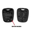 Ociodual Carcasa De Recambio Llave Sin Espadin Compatible Con Citroen C2 C3 C5 Xsara Saxo Picasso