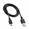 Ociodual Cable Usb 2.0 Tipo A A Mini Tipo B 4 Pines Macho 70cm Negro Para Cargar Mp3 Mp4 Camaras