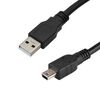 Ociodual Cable Usb 2.0 Tipo A A Mini Tipo B 4 Pines Macho 70cm Negro Para Cargar Mp3 Mp4 Camaras