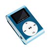 Ociodual Reproductor Mp3 Con Clip Pantalla Lcd Soporta Tarjeta Micro Sd Azul Lector De Música