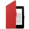 Ociodual Funda Con Tapa Cierre Magnético Cuero Sintetico Para Kindle Paperwhite 3/2/1 G.7/6/5 Roja