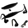 Ociodual Auriculares Reproductor Mp3 Deportivos Sin Cables Micro Sd Usb Sport Negro